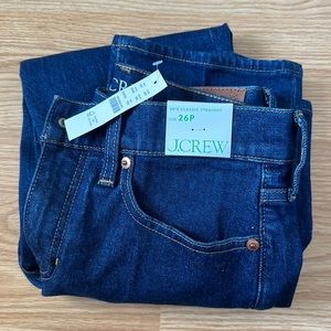 J. Crew High Rise '90s Classic Straight Fit Jeans Petite